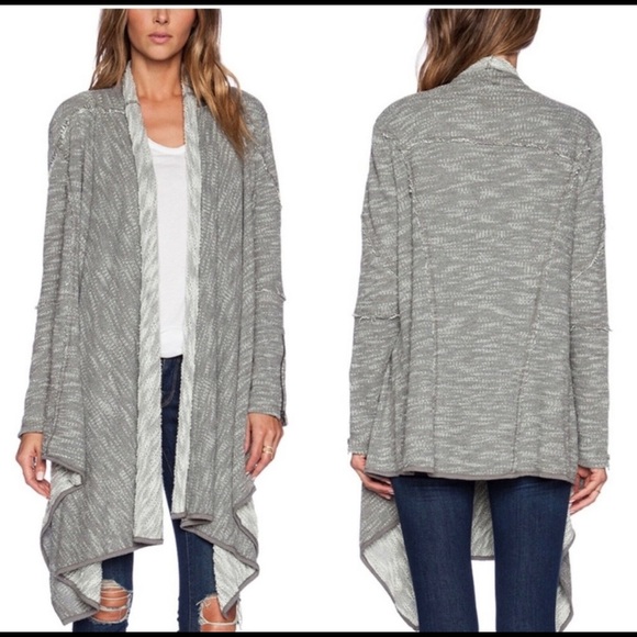Free People Cardigans | Free People in the Loop cardigan small zip sleeve duster - Picture 1 of 5